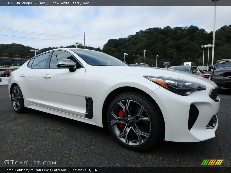 Front 3/4 View of 2019 Stinger GT AWD