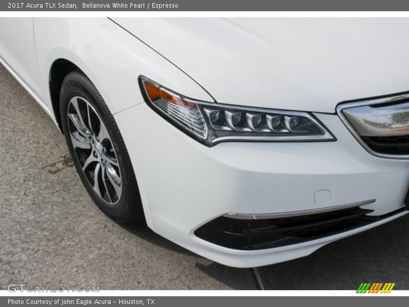 Bellanova White Pearl / Espresso 2017 Acura TLX Sedan