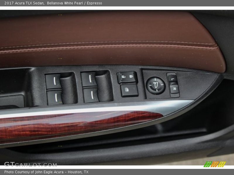Bellanova White Pearl / Espresso 2017 Acura TLX Sedan