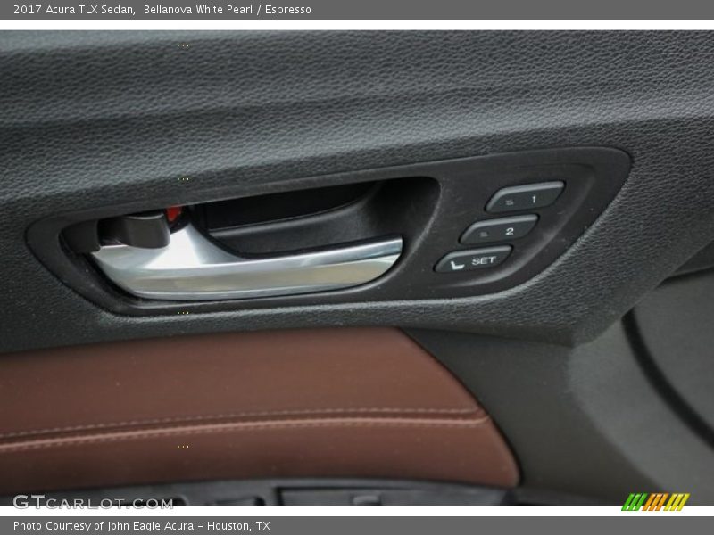 Bellanova White Pearl / Espresso 2017 Acura TLX Sedan