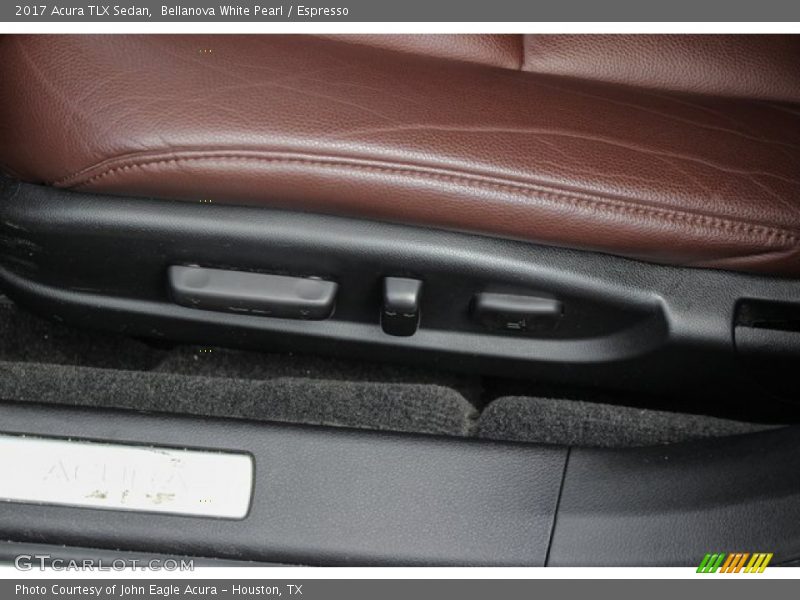 Bellanova White Pearl / Espresso 2017 Acura TLX Sedan