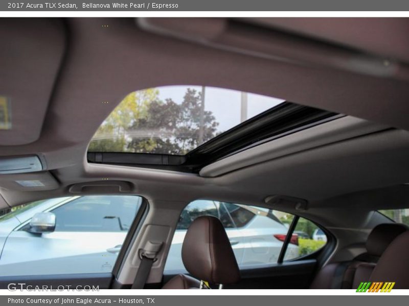 Bellanova White Pearl / Espresso 2017 Acura TLX Sedan
