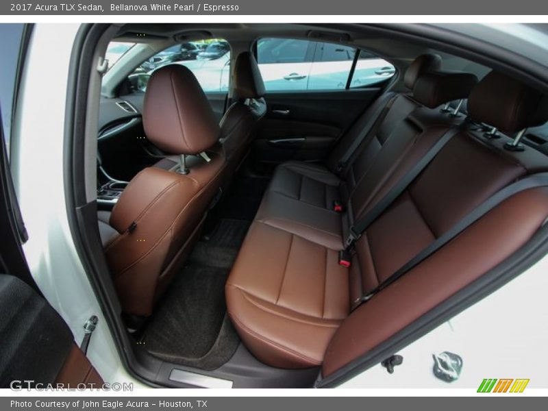 Bellanova White Pearl / Espresso 2017 Acura TLX Sedan