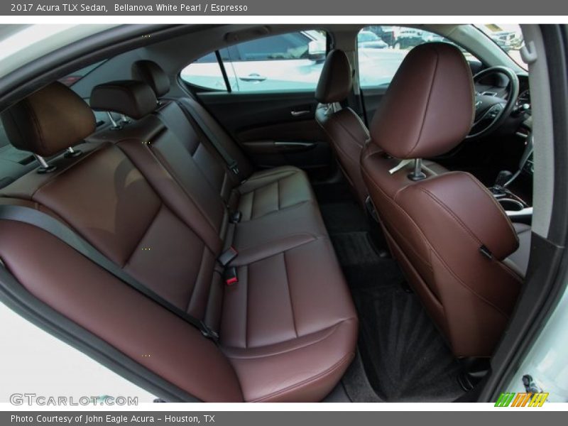 Bellanova White Pearl / Espresso 2017 Acura TLX Sedan