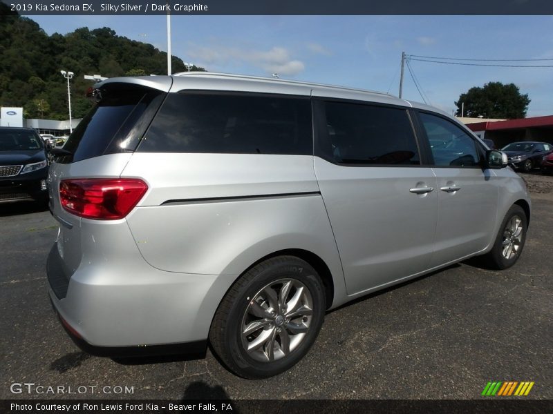 Silky Silver / Dark Graphite 2019 Kia Sedona EX