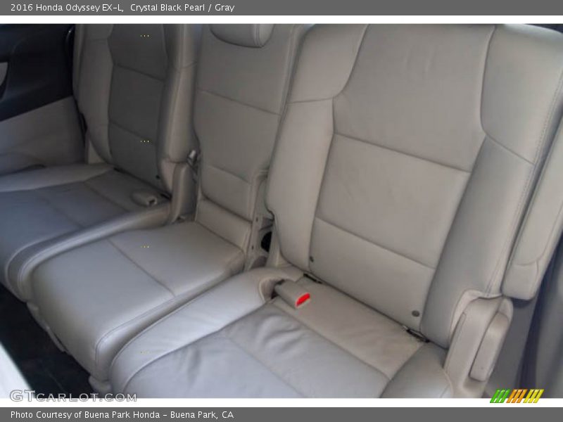 Crystal Black Pearl / Gray 2016 Honda Odyssey EX-L
