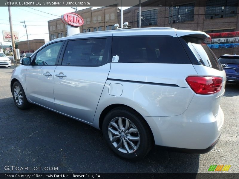 Silky Silver / Dark Graphite 2019 Kia Sedona EX