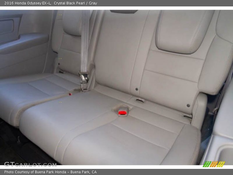 Crystal Black Pearl / Gray 2016 Honda Odyssey EX-L