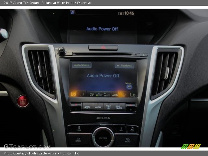 Bellanova White Pearl / Espresso 2017 Acura TLX Sedan