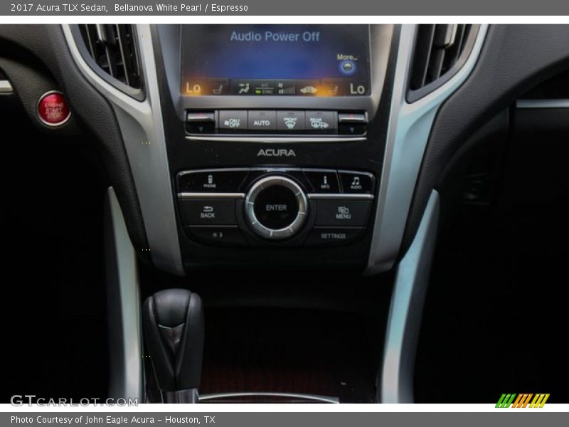 Bellanova White Pearl / Espresso 2017 Acura TLX Sedan