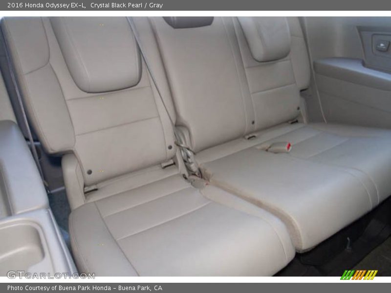 Crystal Black Pearl / Gray 2016 Honda Odyssey EX-L