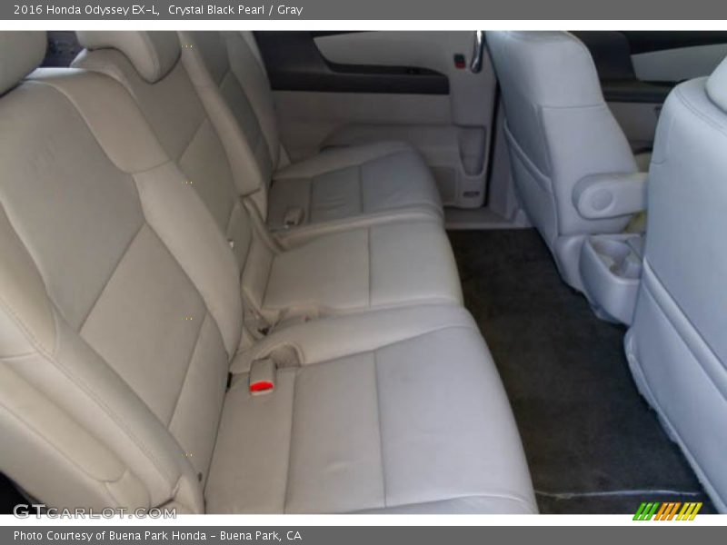 Crystal Black Pearl / Gray 2016 Honda Odyssey EX-L