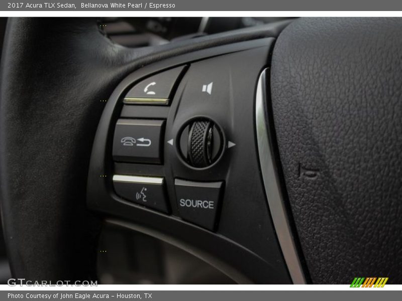 Bellanova White Pearl / Espresso 2017 Acura TLX Sedan