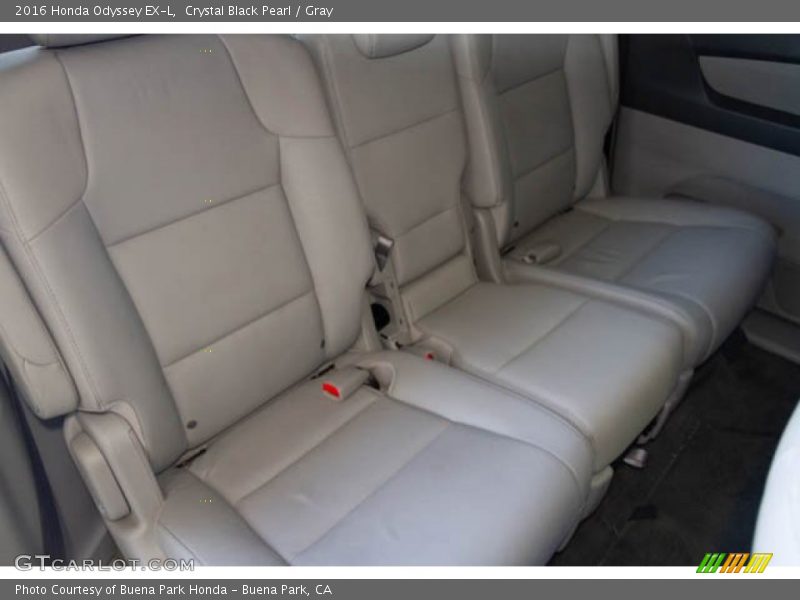 Crystal Black Pearl / Gray 2016 Honda Odyssey EX-L