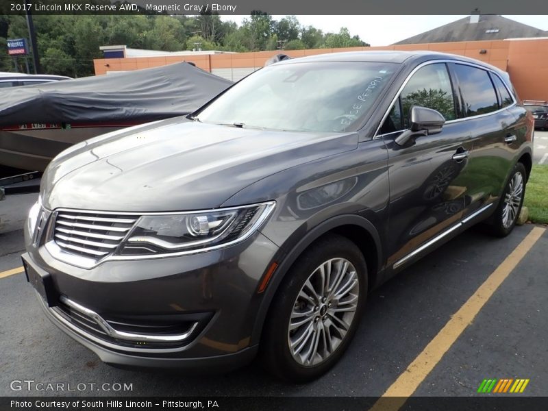 Magnetic Gray / Ebony 2017 Lincoln MKX Reserve AWD