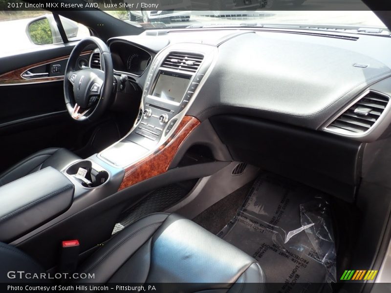 Luxe Silver / Ebony 2017 Lincoln MKX Reserve AWD