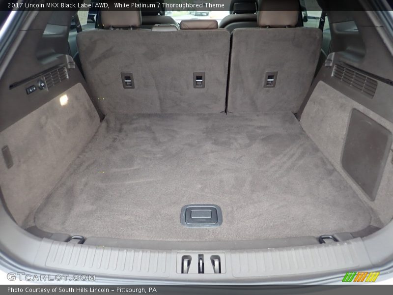 White Platinum / Thoroughbred Theme 2017 Lincoln MKX Black Label AWD