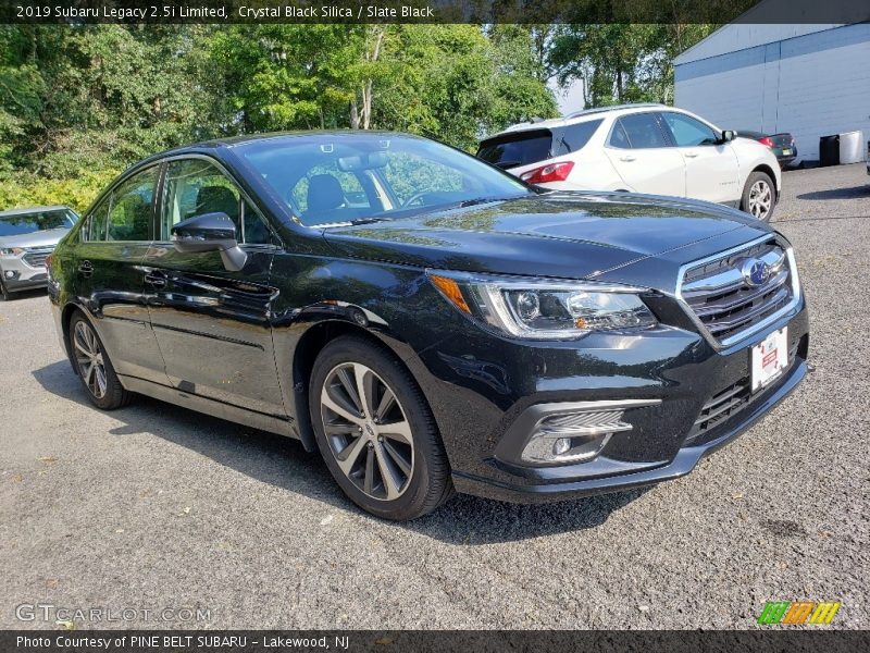 Crystal Black Silica / Slate Black 2019 Subaru Legacy 2.5i Limited