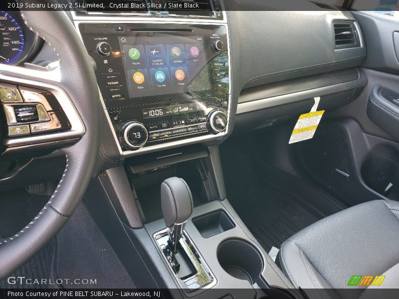 Crystal Black Silica / Slate Black 2019 Subaru Legacy 2.5i Limited