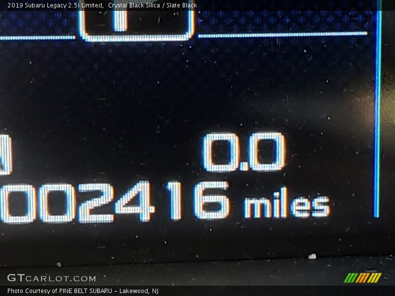 Crystal Black Silica / Slate Black 2019 Subaru Legacy 2.5i Limited