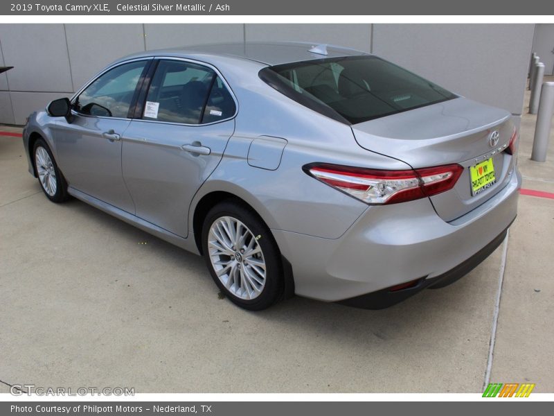 Celestial Silver Metallic / Ash 2019 Toyota Camry XLE