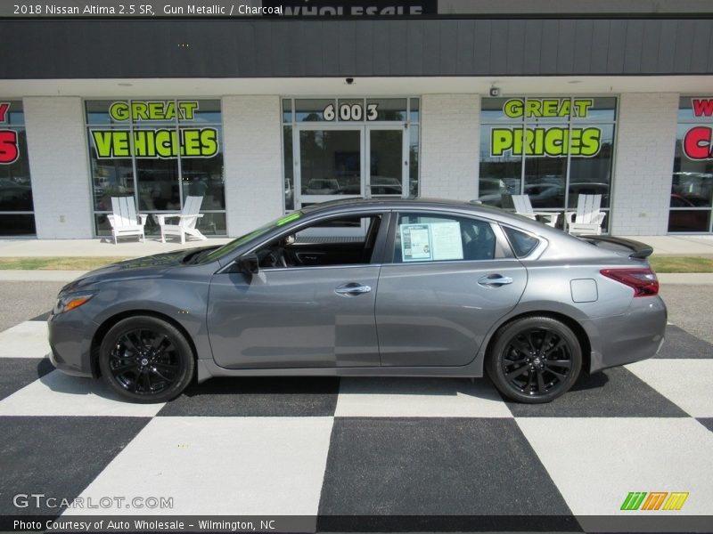 Gun Metallic / Charcoal 2018 Nissan Altima 2.5 SR