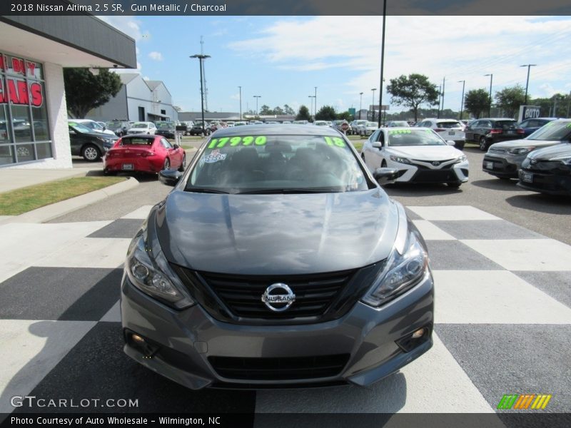 Gun Metallic / Charcoal 2018 Nissan Altima 2.5 SR