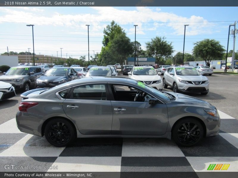 Gun Metallic / Charcoal 2018 Nissan Altima 2.5 SR
