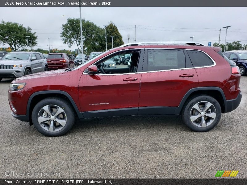  2020 Cherokee Limited 4x4 Velvet Red Pearl