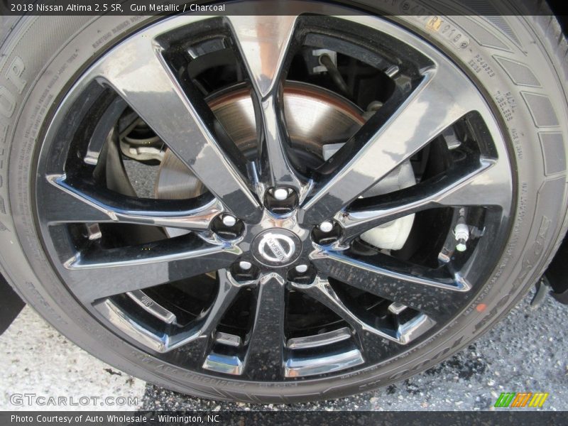 Gun Metallic / Charcoal 2018 Nissan Altima 2.5 SR
