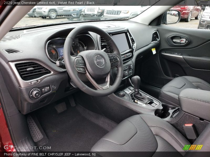  2020 Cherokee Limited 4x4 Black Interior