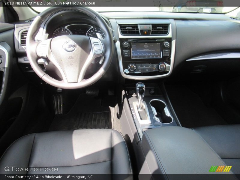 Gun Metallic / Charcoal 2018 Nissan Altima 2.5 SR