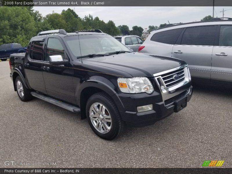 Black / Camel 2008 Ford Explorer Sport Trac Limited 4x4