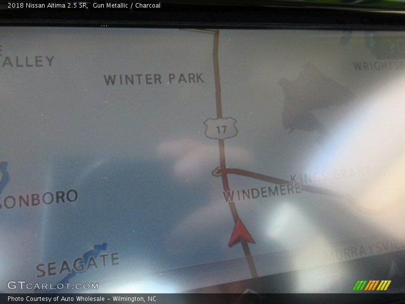 Gun Metallic / Charcoal 2018 Nissan Altima 2.5 SR