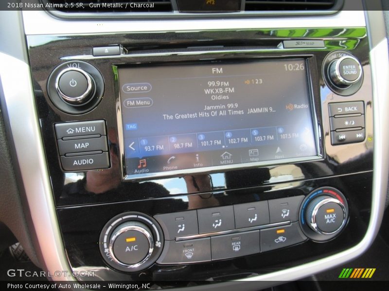 Gun Metallic / Charcoal 2018 Nissan Altima 2.5 SR