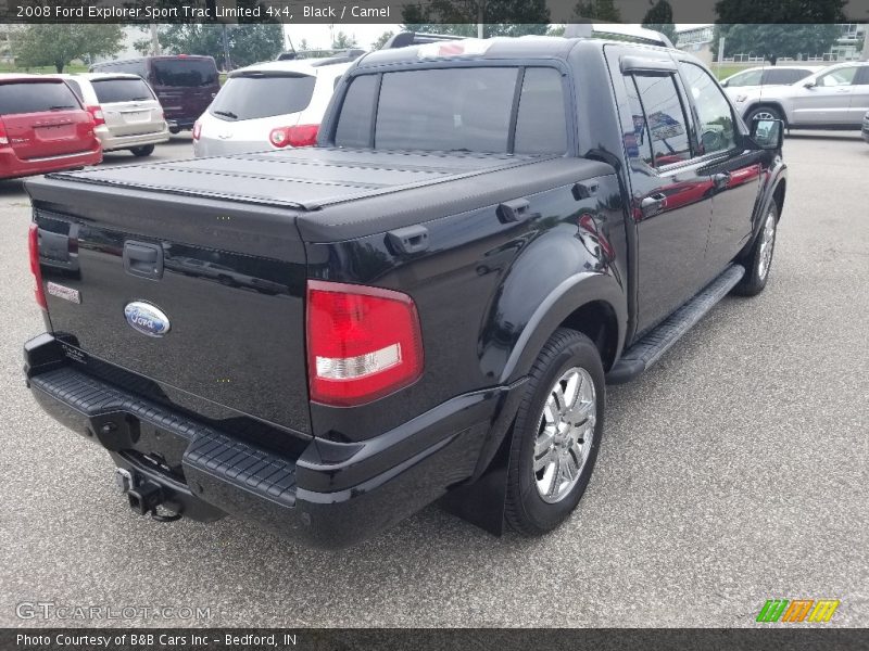 Black / Camel 2008 Ford Explorer Sport Trac Limited 4x4