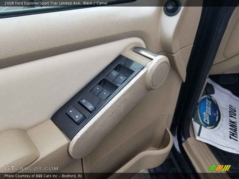 Black / Camel 2008 Ford Explorer Sport Trac Limited 4x4