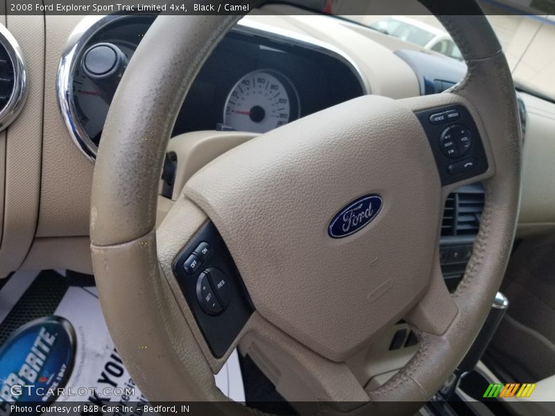 Black / Camel 2008 Ford Explorer Sport Trac Limited 4x4