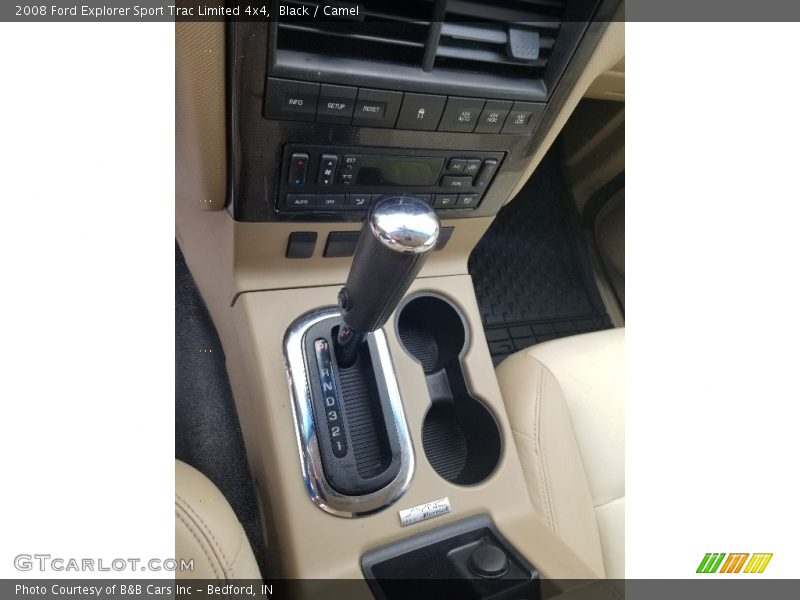 Black / Camel 2008 Ford Explorer Sport Trac Limited 4x4
