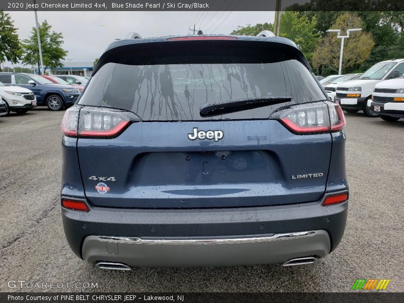 Blue Shade Pearl / Ski Gray/Black 2020 Jeep Cherokee Limited 4x4