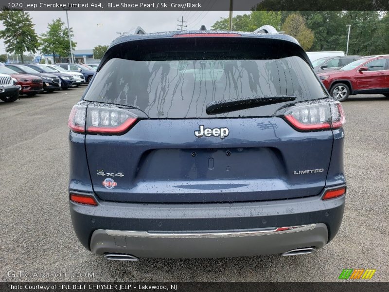 Blue Shade Pearl / Ski Gray/Black 2020 Jeep Cherokee Limited 4x4