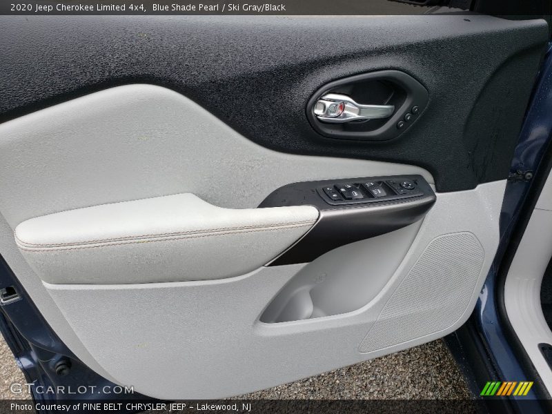 Blue Shade Pearl / Ski Gray/Black 2020 Jeep Cherokee Limited 4x4