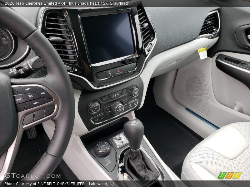 Blue Shade Pearl / Ski Gray/Black 2020 Jeep Cherokee Limited 4x4