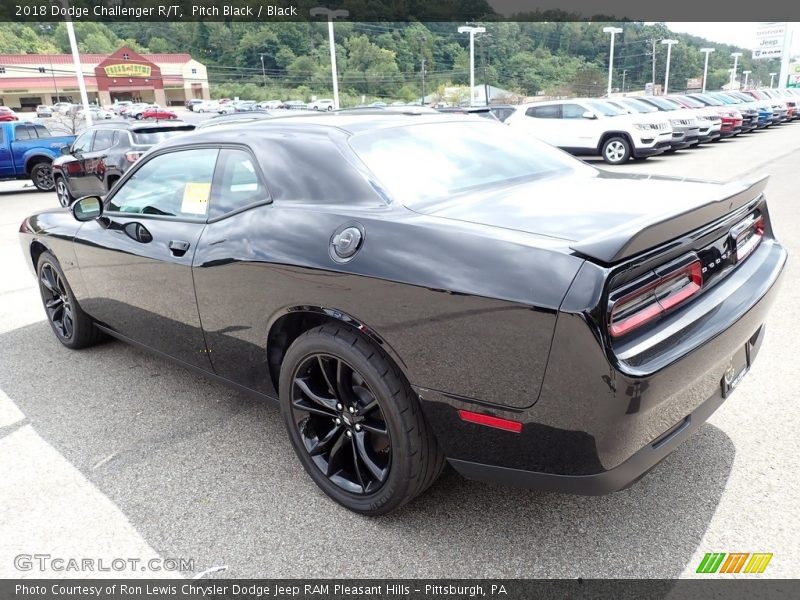 Pitch Black / Black 2018 Dodge Challenger R/T