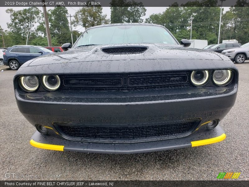 Pitch Black / Black 2019 Dodge Challenger GT AWD