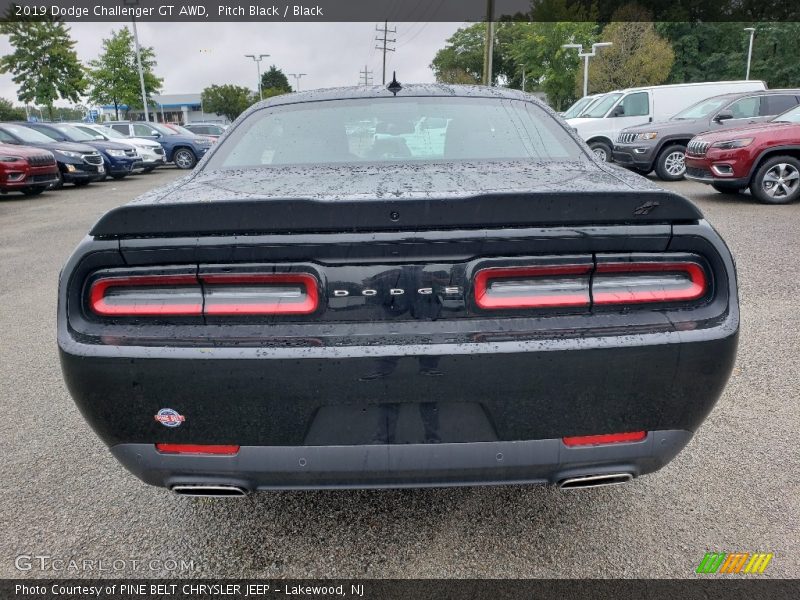 Pitch Black / Black 2019 Dodge Challenger GT AWD