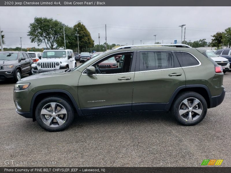  2020 Cherokee Limited 4x4 Olive Green Pearl