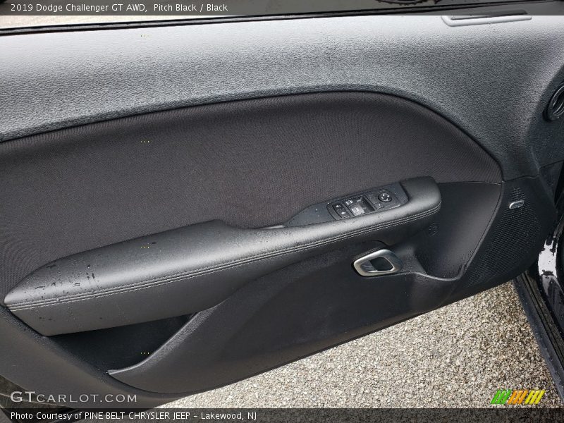 Pitch Black / Black 2019 Dodge Challenger GT AWD