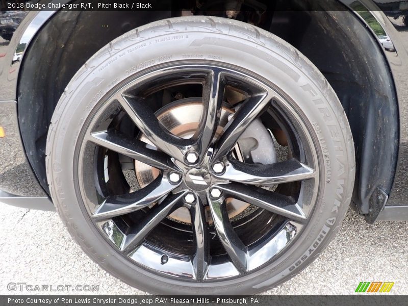 Pitch Black / Black 2018 Dodge Challenger R/T