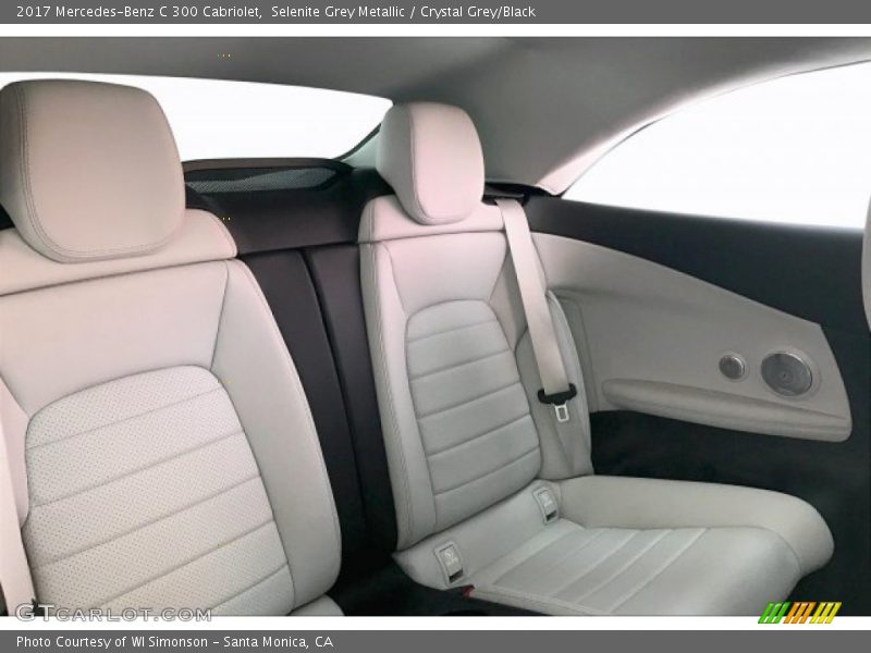 Selenite Grey Metallic / Crystal Grey/Black 2017 Mercedes-Benz C 300 Cabriolet